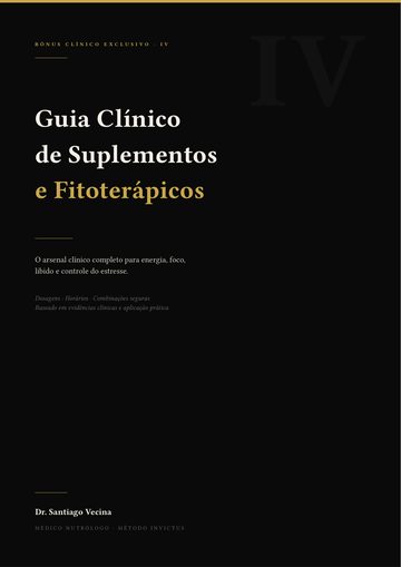 Capa do e-book Guia clínico de suplementos e fitoterápicos
